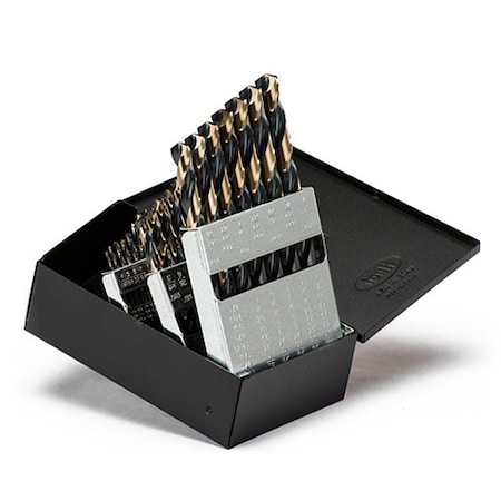 15 Pc. Drill Sets Drill Bit Sets With Cases